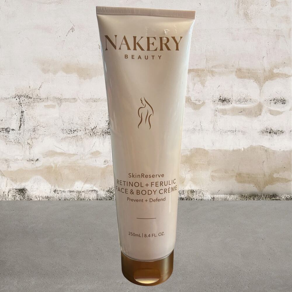 Nakery $39 SkinReserve Retinol + Ferulic Face & Body Crème NEW
